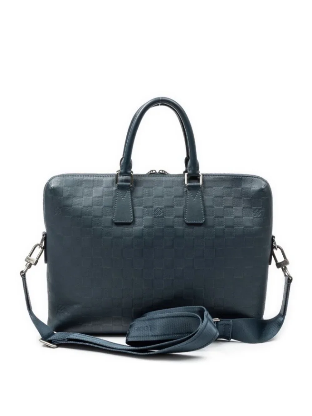 Louis Vuitton Porte Documents Jour Navy Damier Infini